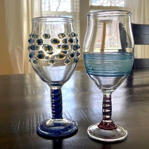 Unique wine glasses